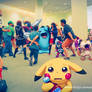 Wild Pokemon Anime Expo 2013 at the hangout floor