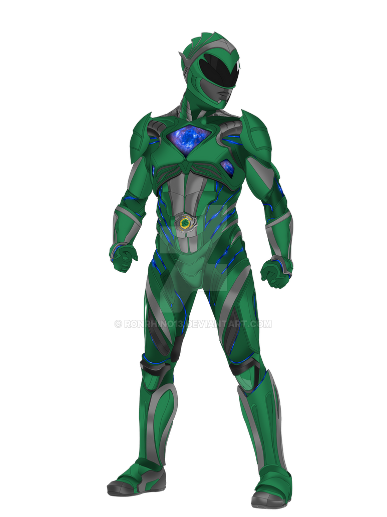Power Rangers 2017 Green Ranger concept by Ronrhino13 on DeviantArt