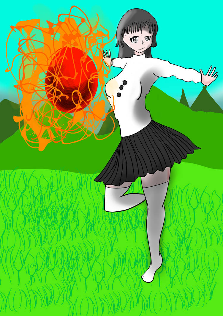 Throwing fireball! by cmil1 on DeviantArt