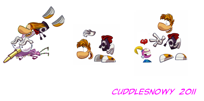 Rayman Sprite Collection 1.5 - Deja Vu? by Cuddlesnowy on DeviantArt