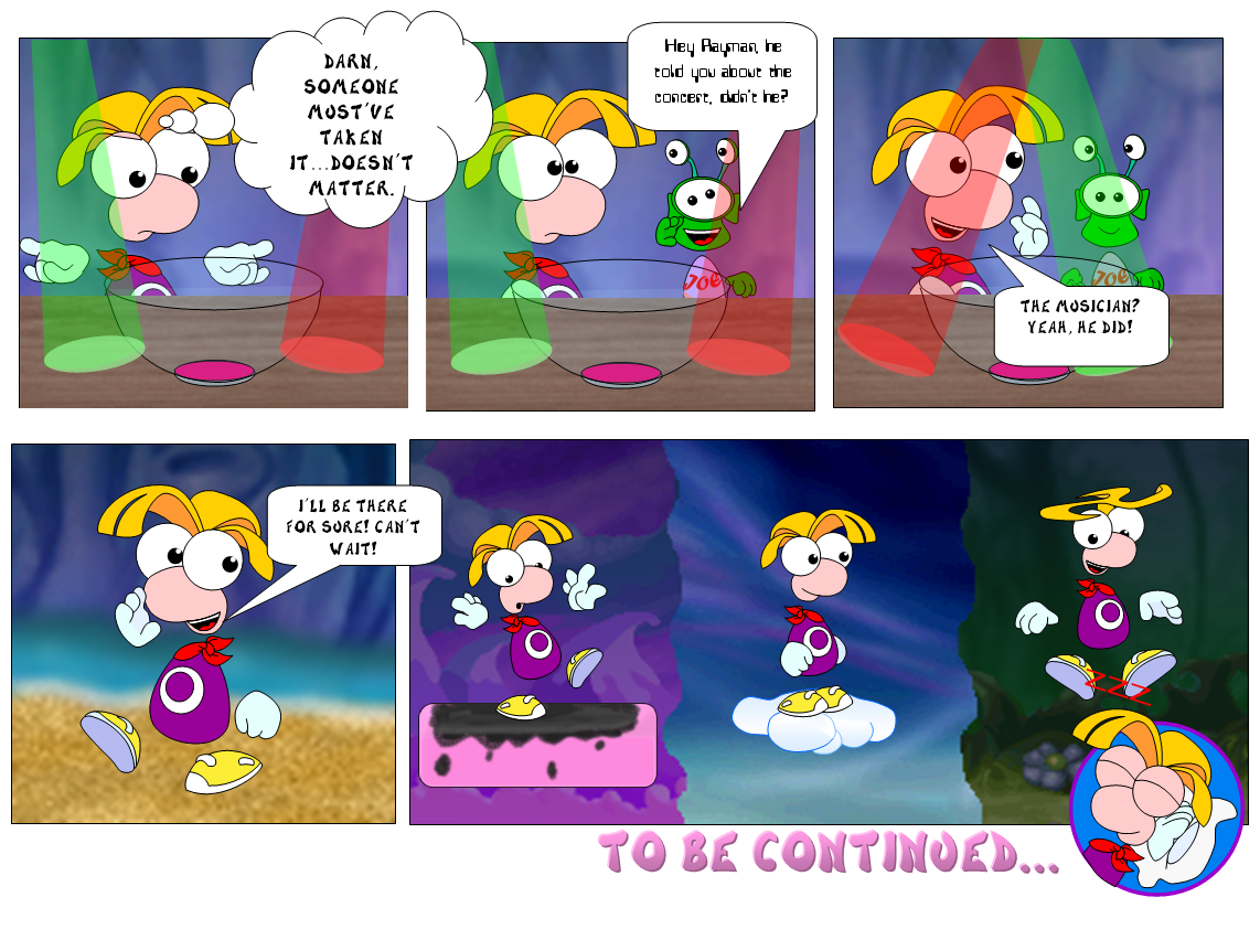 Rayman in Party at Joes - Chapter 1 Page 7