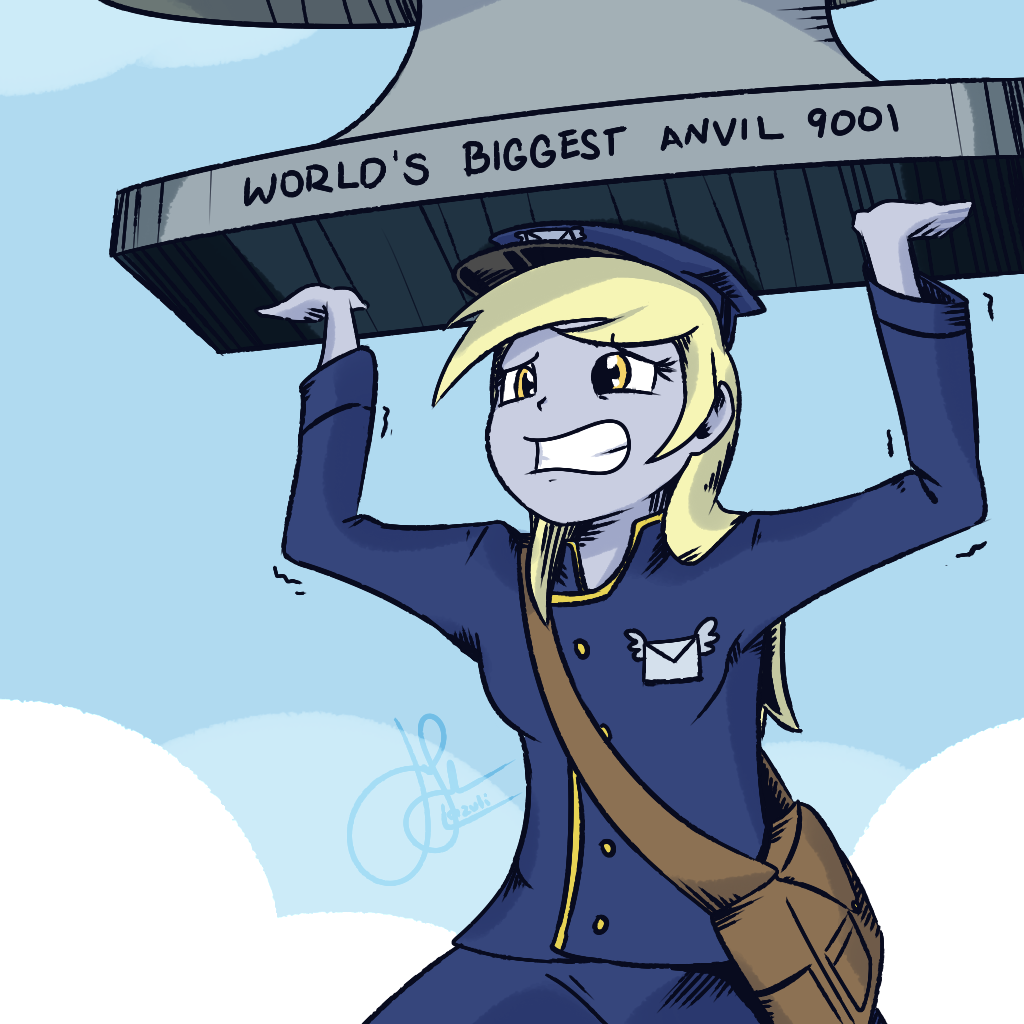 Humanized - Derpy the Mailmare