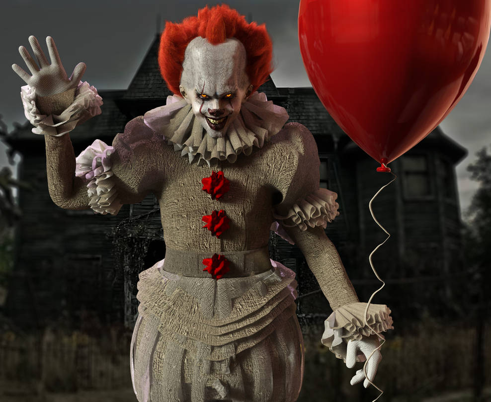 Пеневальс. It 2017 Pennywise.