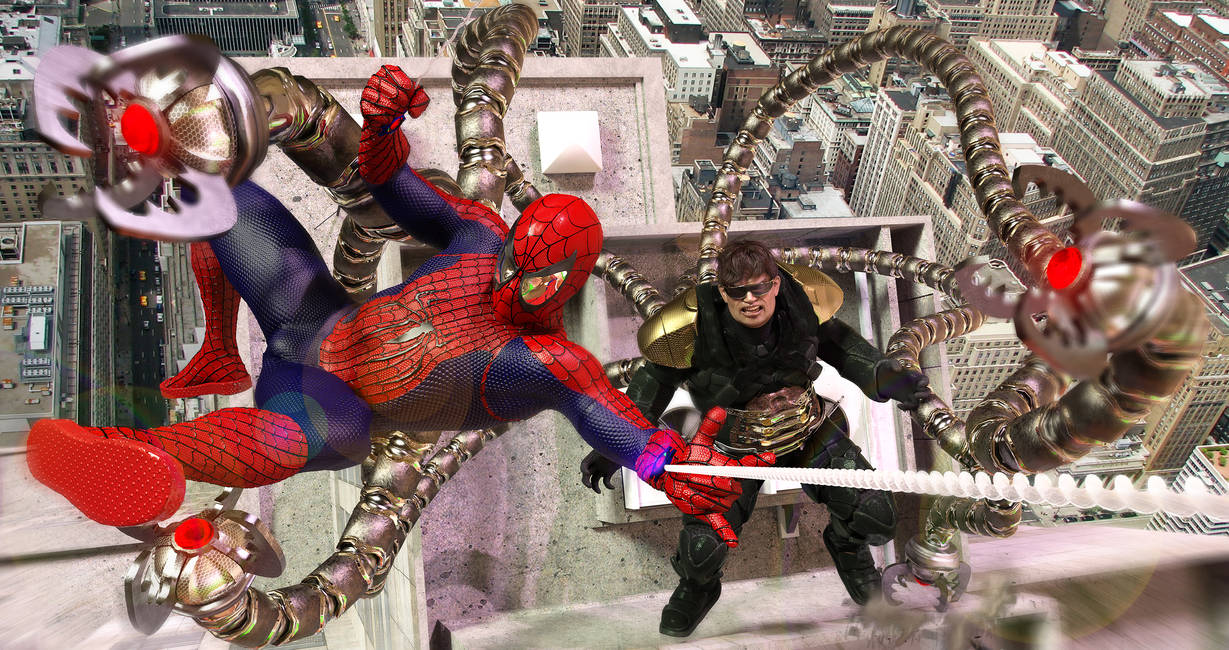 Marvel - Spider-Man vs Doctor Octopus by DarthLeonhart on DeviantArt