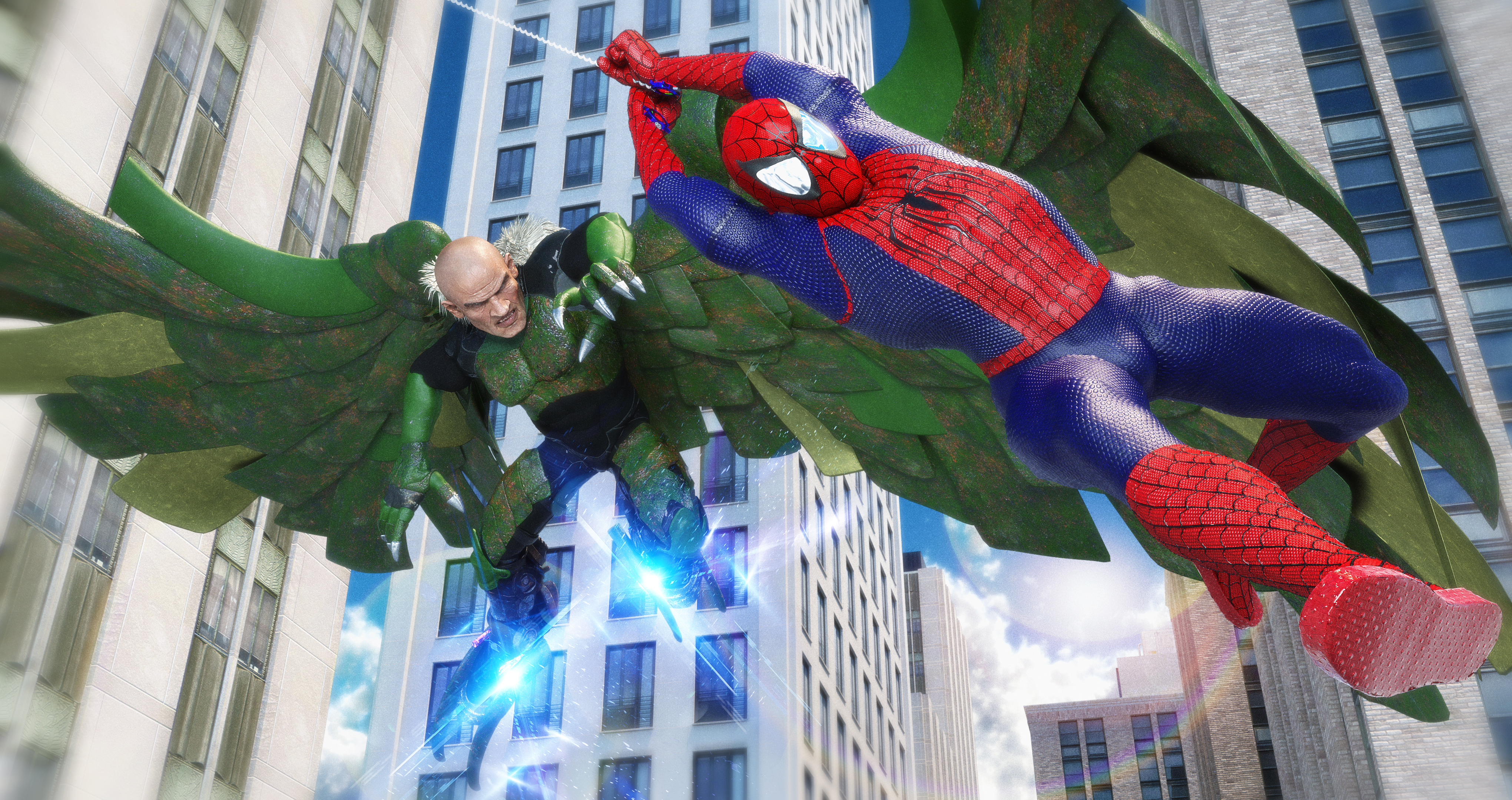 SPIDERMAN Vs VULTURE