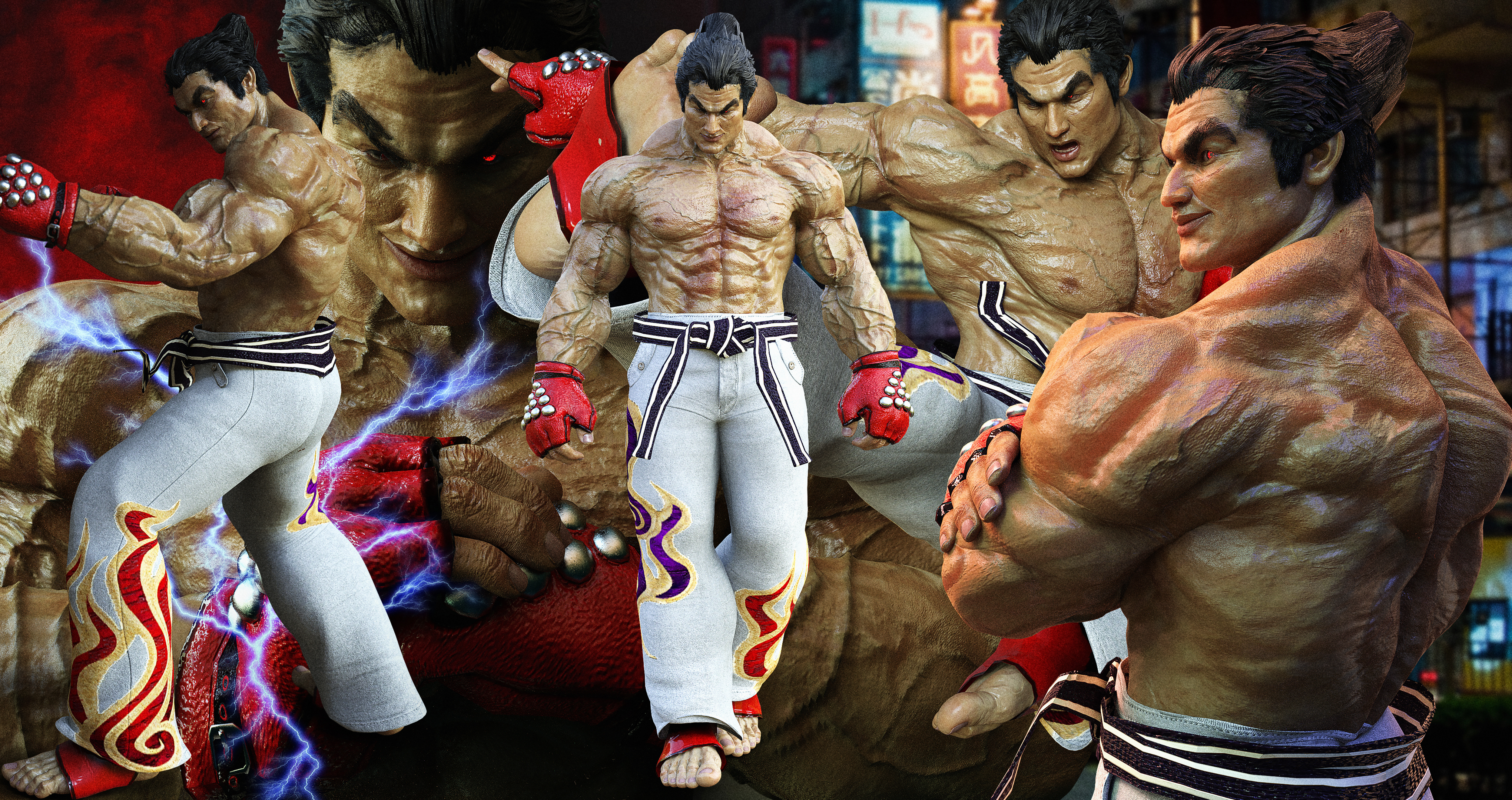 Custom Tekken Kazuya Mishima by KyleRobinsonCustoms on DeviantArt