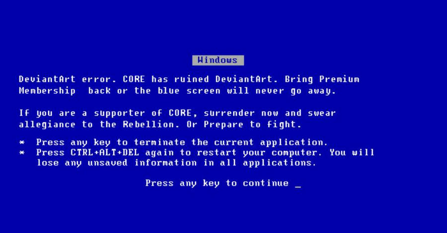 DeviantArt Error by FNAFanArt on DeviantArt