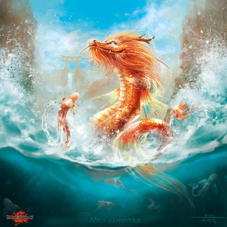 Dragon Carp By Feig Art On DeviantArt dragon-carp-by-feig-art-on-deviantart
