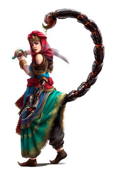 Queen of Scorpions -Tome of Beasts 2, Kobold Press