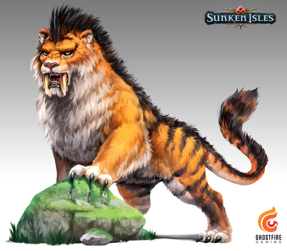 Saber Tiger - Ghostfire Gaming by Feig-Art on DeviantArt