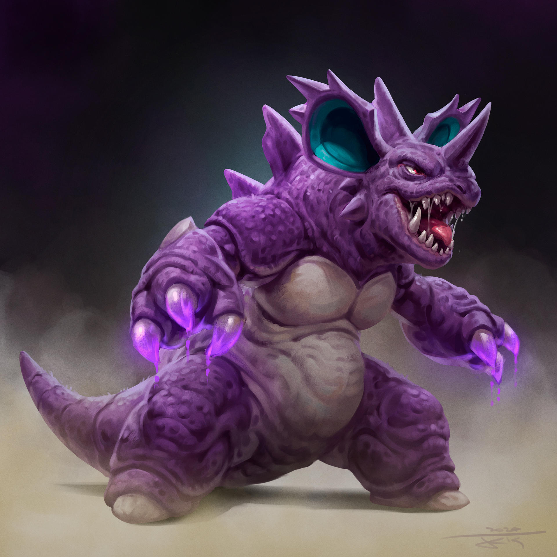 Nidoking Fan Art By Feig Art On DeviantArt nidoking-fan-art-by-feig-art-on-deviantart