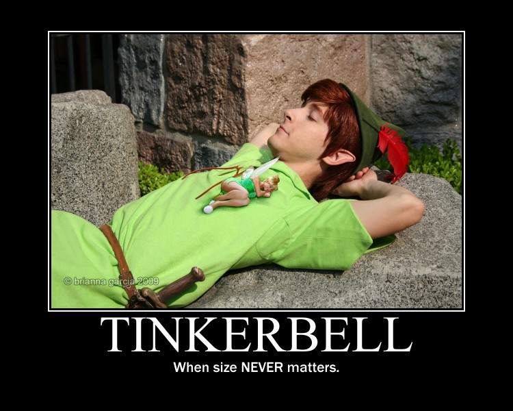Tinkerbell Motivational Poster