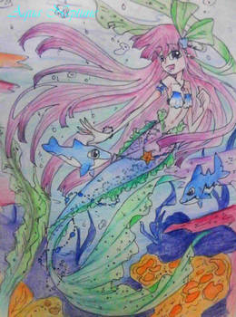 25PointsCommission: Mermaid Hanako