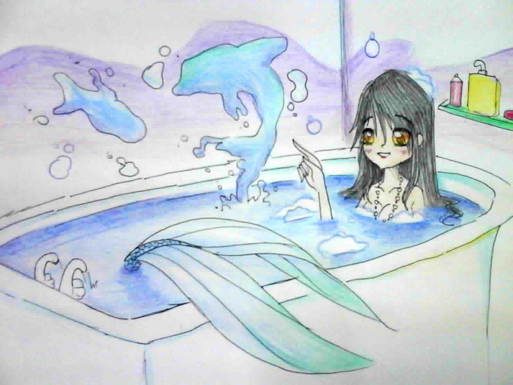 Mermaid of Tidal Waves by Charming-Manatee on DeviantArt