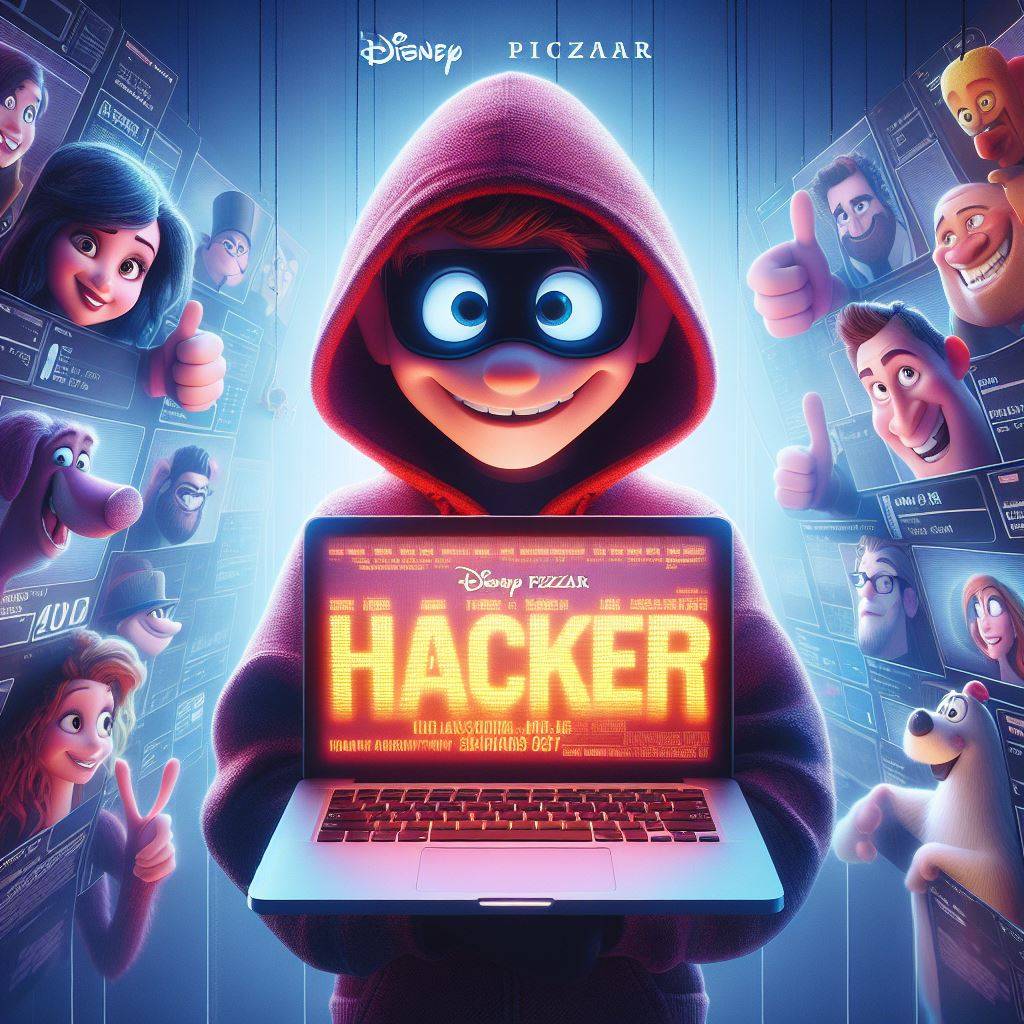 Disney Pixar HACKER by Petraprittydog on DeviantArt