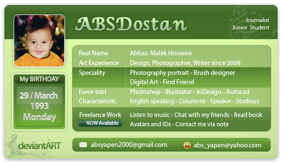 ABSDostan ID cart