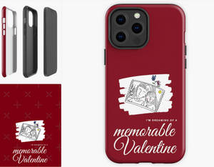 I'm dreaming of a memorable valentine iPhone Case