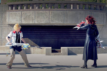 Axel and Roxas - Must we fight?