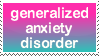 generalized anxiety disorder by hollyleafe