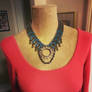 chevron bike chain necklace 