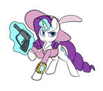 Fallout Ponies - Rarity