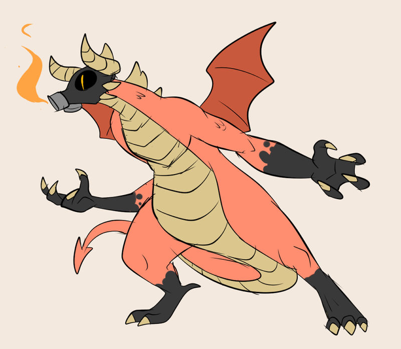 Fantasy Pyro (Pryo Dragon) by Metal-Kitty on DeviantArt