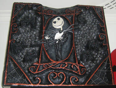 Jack Skellington bas relief