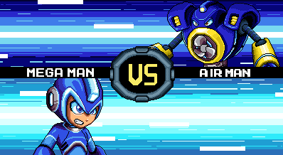 re sprite Megaman fully charged Megaman Vs Air Man