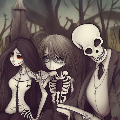 Skelton Raaaaaa Skeltons by iloveanimeandfnaf on DeviantArt