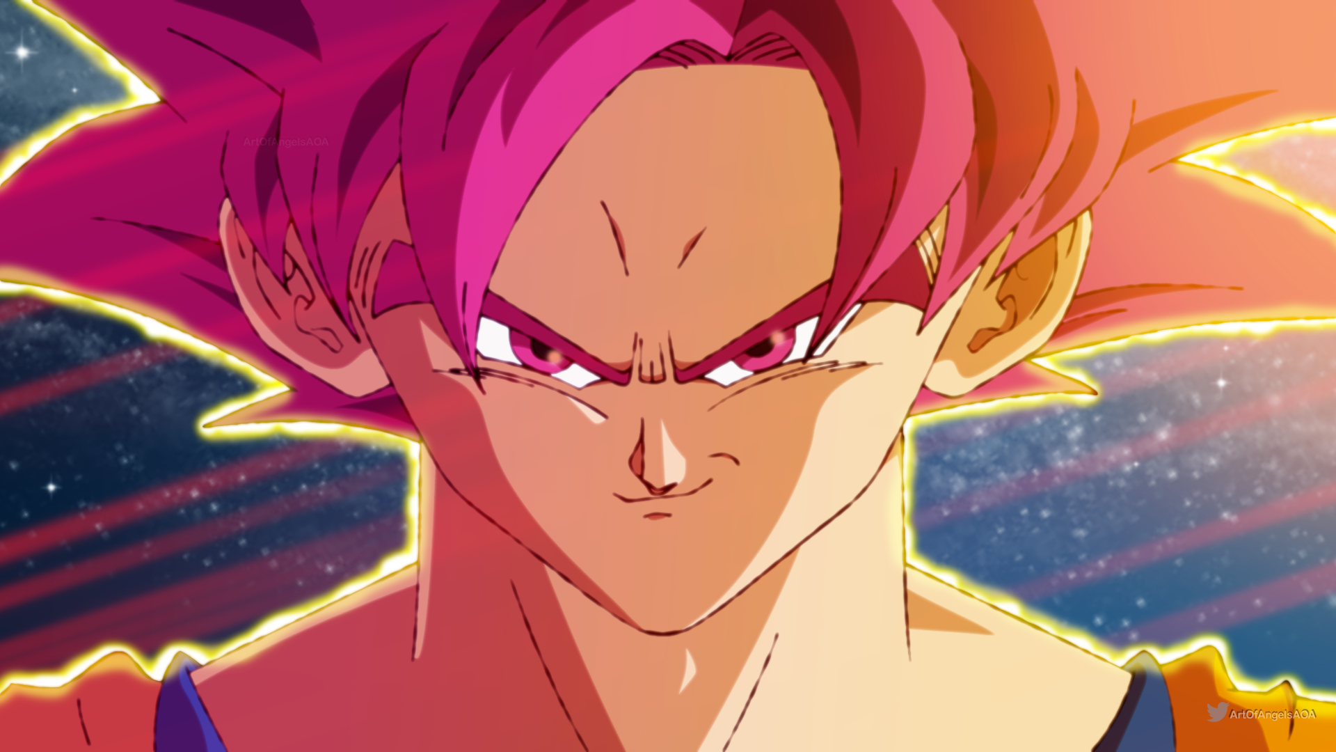 Goku Super Saiyan God ! Dragon ball super by ArtOfAngelsAOA on DeviantArt