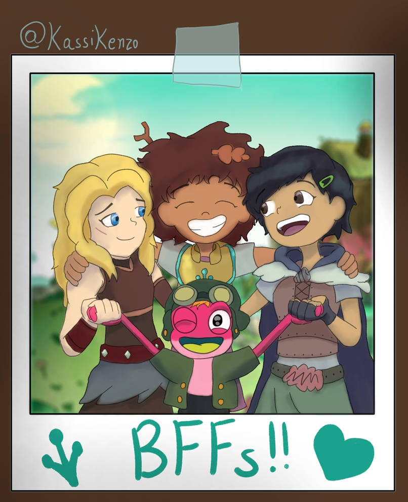 Amphibia Anne's BFFs Pic by KassiKenzo on DeviantArt