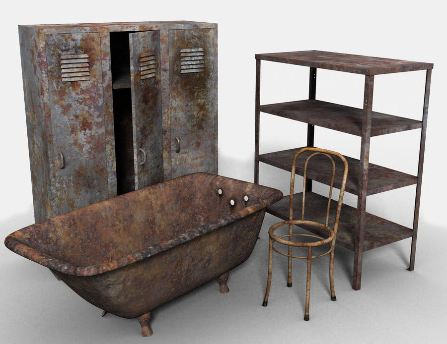 Rusty junk set 2 - Freebie by DryJack on DeviantArt