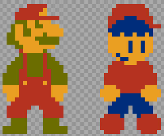 mario90007 in Super Mario Bros NES by WFR98 on DeviantArt