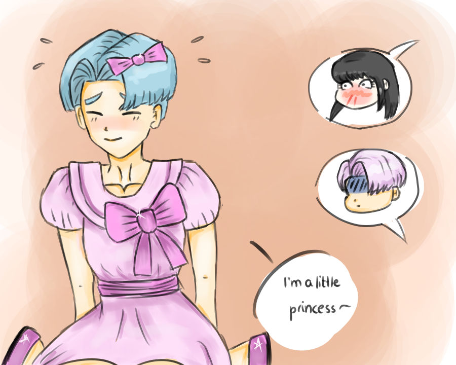 Princess Trunks by ArtsyDeedee on DeviantArt