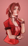 Aerith Gainsborough by Rainescence