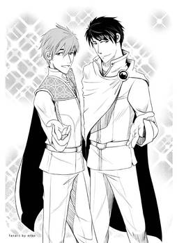 20Jan2015 Sousuke and makoto Prince style