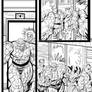 Fantastic Four Sequential Sample artwork page 4