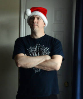 Santa Hat Brian 2017 take 4