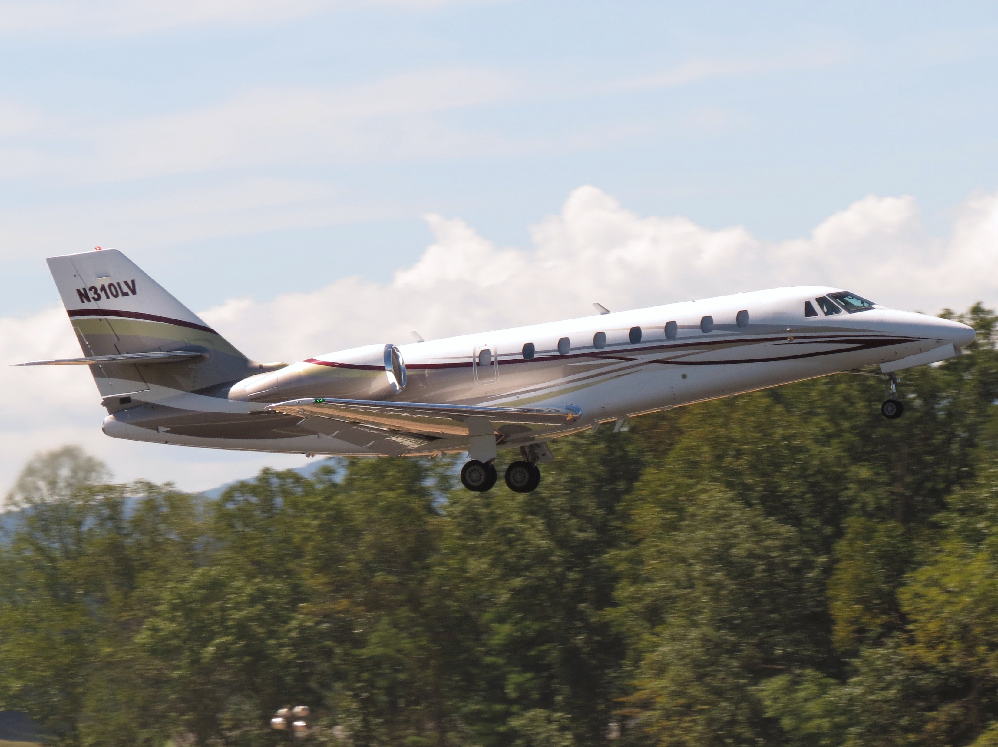 Citation Sovereign Takeoff