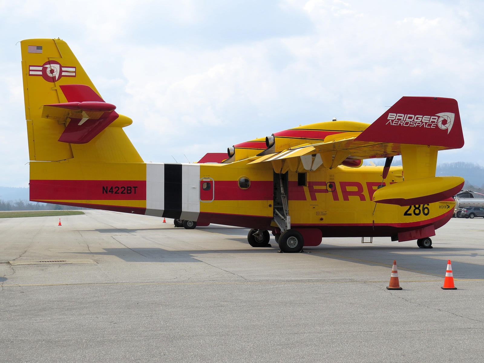 Bridger Aerospace Water Bomber
