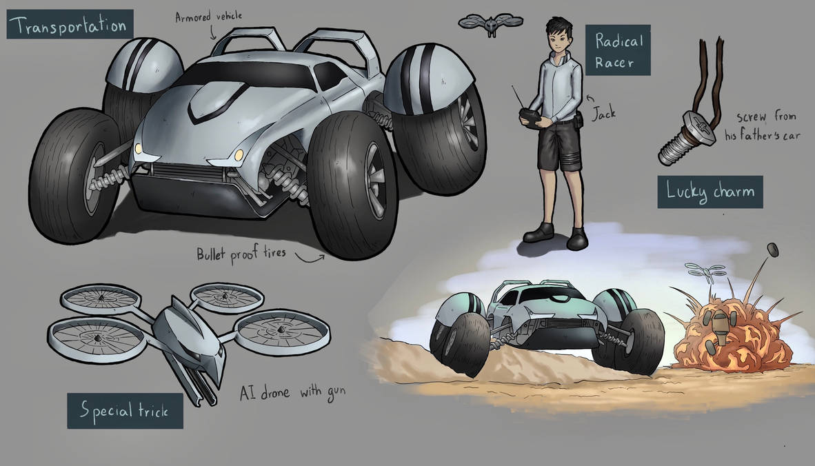 My Radical Racer by 17Devi17 on DeviantArt