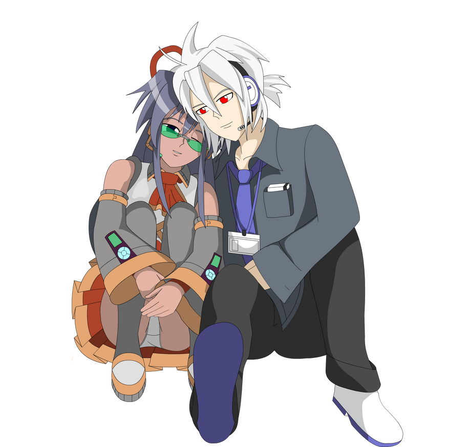 Dell Rizz Dell and Riza hanging out (Raw Render) by OHerman on DeviantArt