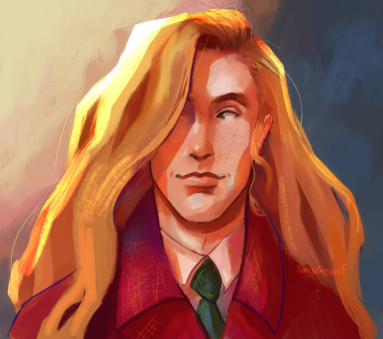 elliot stardew valley by sanguinewolves on DeviantArt