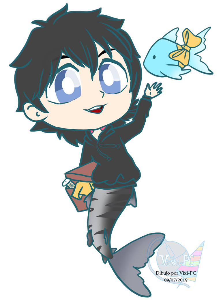 Chibi chibi -Bajo el agua- by Vixi-PC on DeviantArt
