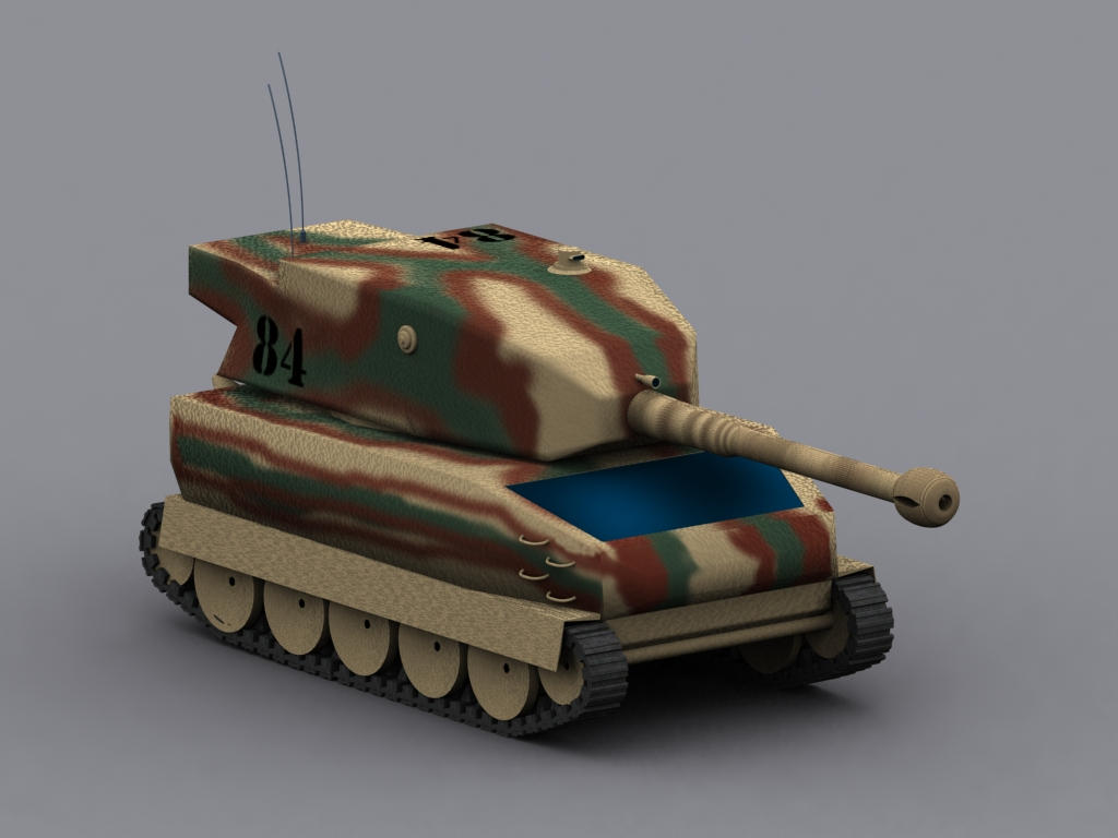 Sci-Fi Tank Final Render I by open-flanker on DeviantArt