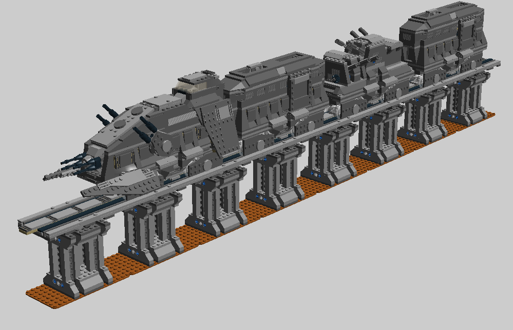 LEGO Star Wars - Armored Hover Train by Aurik-Kal-Durin on DeviantArt