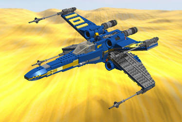 Star Wars/Fallout Crossover - Vault 101 X-Wing