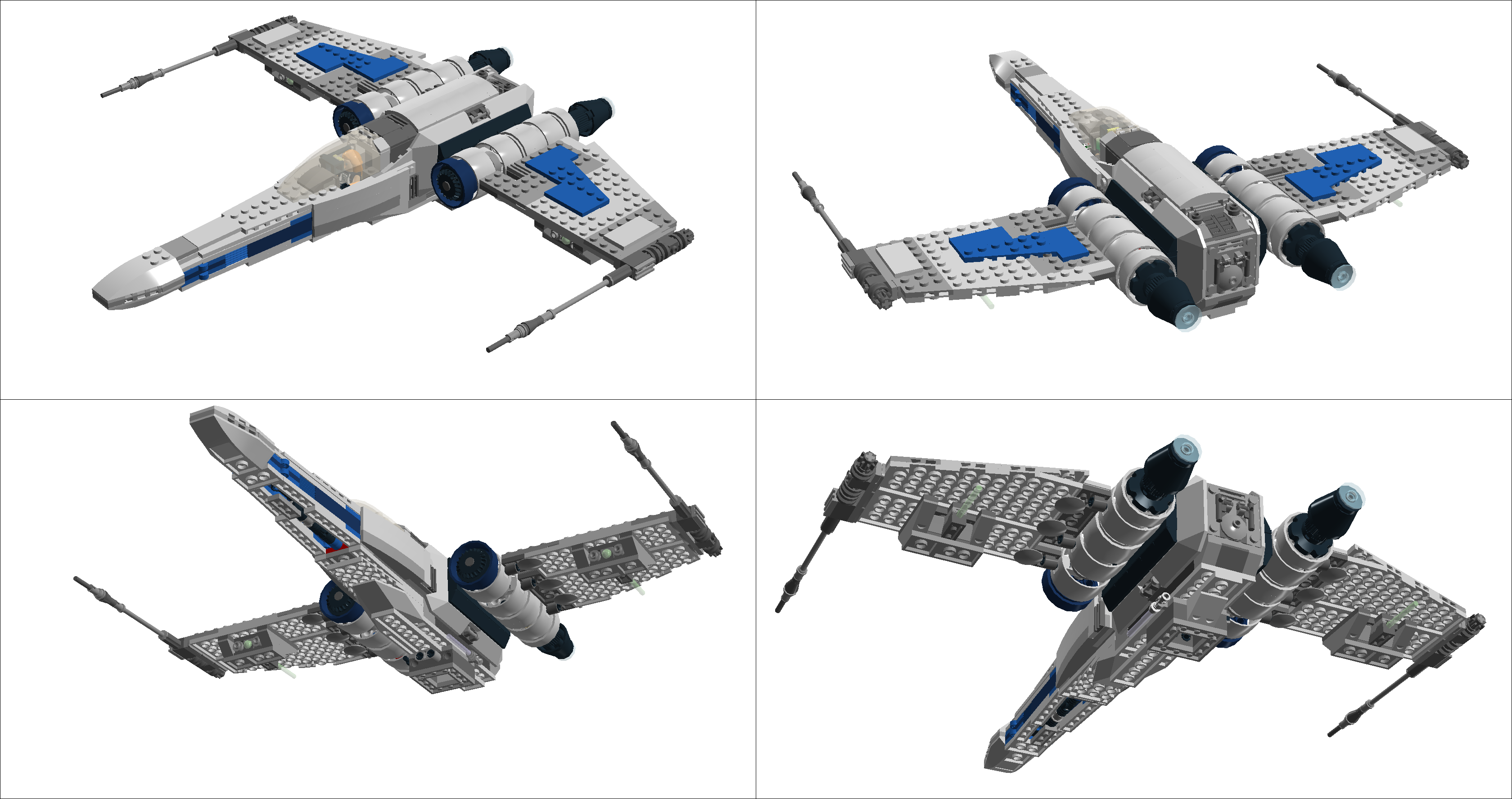LEGO Star Wars - Mara Jade's Z-95 Headhunter V3.0 by Aurik-Kal 