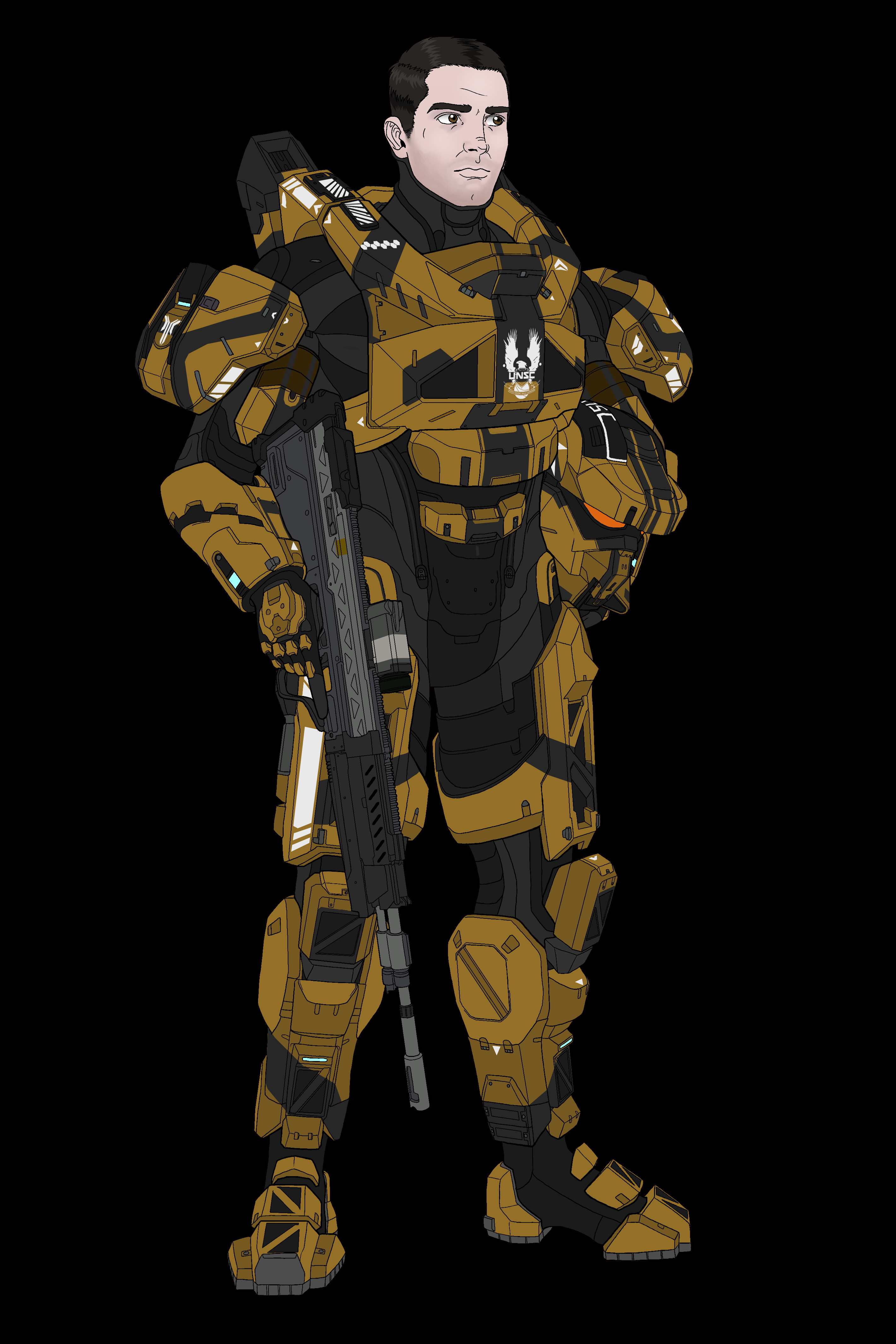 Spartan Malcolm - UNSC Fireteam Amber by Aurik-Kal-Durin on DeviantArt