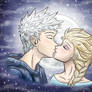 Jack and Elsa in the night